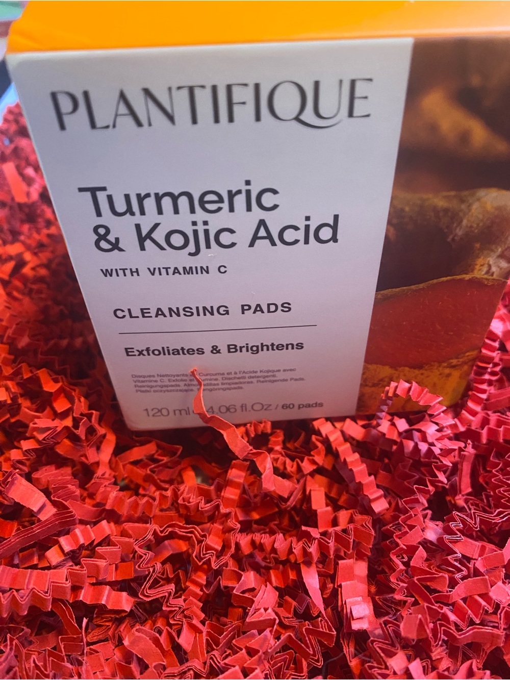 Plantifique Turmeric & Kojic Acid Cleansing Pads - White